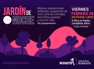 Música, poesía y mucho más esta noche en el Jardín Botánico de Bogotá